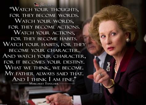 Margaret Thatcher Quotes On Thinking Quotesgram