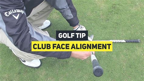 Easy Club Face Alignment Golf Tip Youtube