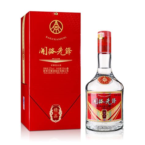 【老酒特卖】52°度五粮液股份开路先锋精品 500ml（2014 2015）【价格 品牌 图片 评论】 酒仙网