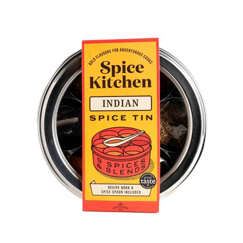 Spice Kitchen Indian Spice Tin Buy Online Today At Sous Chef Uk