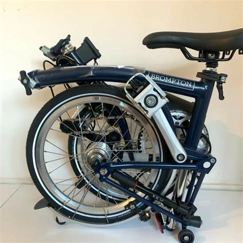 Brompton M L Speed Tempest Blue Folding Bike Brand New Lazada Ph