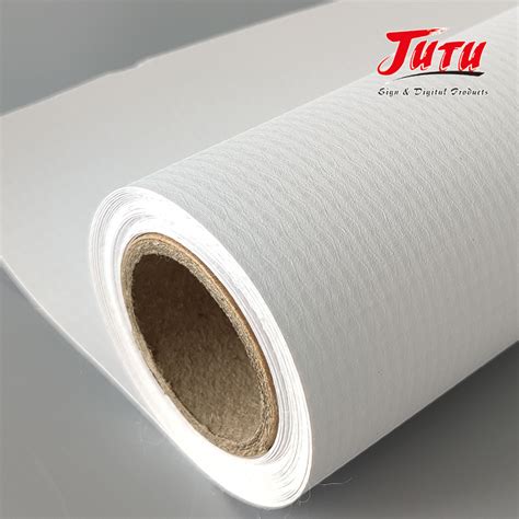 Jutu Outdoor Printing Media Laminated PVC Advertising Material Frontlit