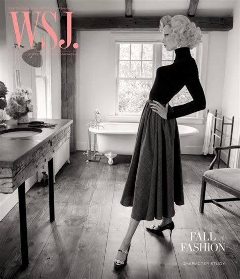 Rianne Van Rompaey Wsj Magazine Cover Fashion Editorial