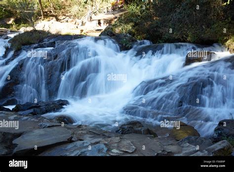 waterfall in the forest of Vietnam Stock Photo - Alamy