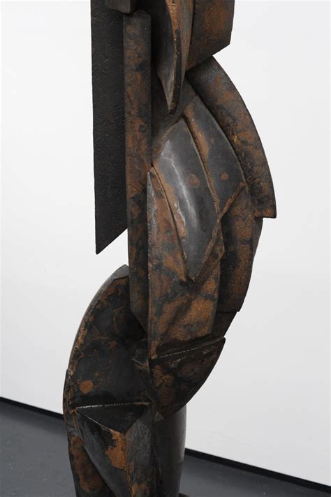 Modern Cubist Abstract Metal Sculpture 1950s For Sale At 1stdibs