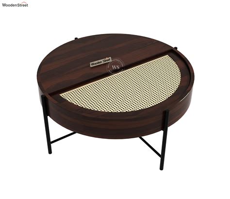 Buy Emerie Round Coffee Table Walnut Finish At Off Online