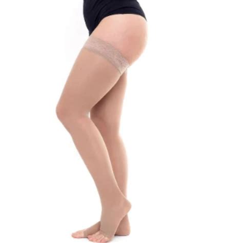 Meia Sigvaris Audace Mmhg Natural Mundo Lipedema