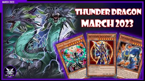 Thunder Dragon Deck Profile March 2023 Ranked And Gameplay Chaos