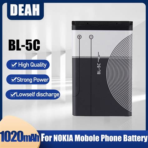 Pcs V Mah Bl C Bl C Bl C Lithium Polymer Phone Battery For