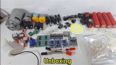 Basic Electronics Components Unboxing Unboxing Electronics Components