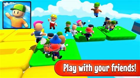 JOGO IGUAL FALL GUYS PARA CELULAR ANDROID STUMBLE GUYS MULTIPLAYER