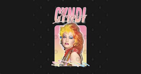 Cyndi Lauper Original 80s Vintage Style Design Cyndi Lauper