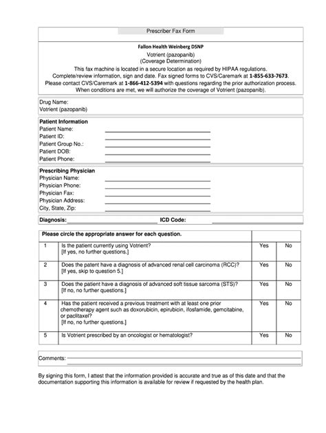 Fillable Online Prescriber Fax Form Fallon Health Weinberg Dsnp Fax