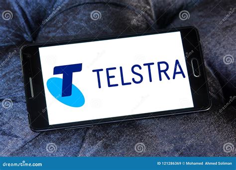 Telstra Telecommunications Company Logo Editorial Stock Image Image