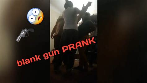 Blank Gun Prank - YouTube