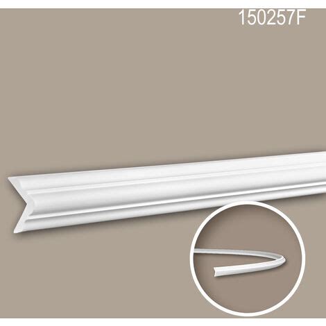 Cornisa 150257F Profhome Perfil De Estuco Moldura Flexible Moldura