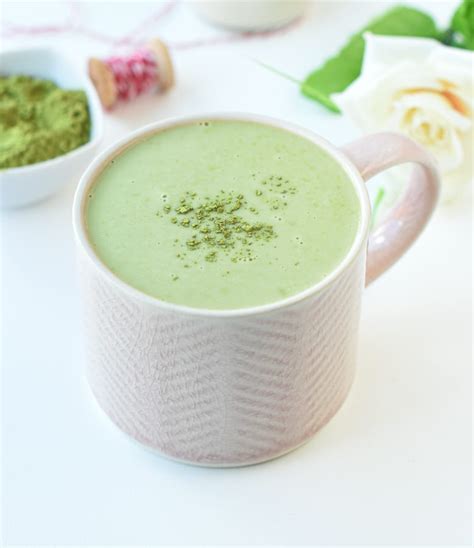 Keto Matcha Latte With Almond Milk Sweet As Honey