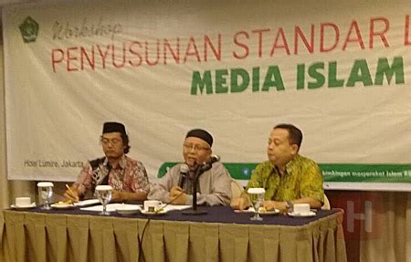 Mui Media Islam Harus Jadi Tuan Rumah Di Negeri Sendiri Hidayatullah