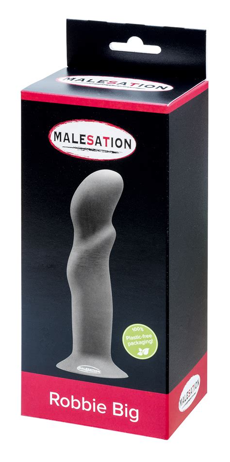 MALESATION Robbie Dildo groß schwarz Large Black 600000009904
