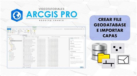 Arcgis Pro Crear File Geodatabase E Importar Capas Youtube