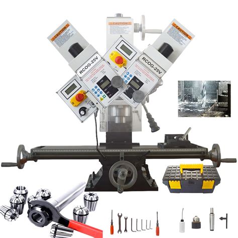 Buy TECHTONGDA Mini Milling Machine MT3 Mill Drill Machine Benchtop