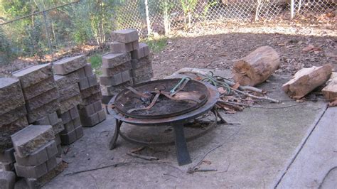 My Everyday Exceptional: DIY Making a Patio Fire Pit