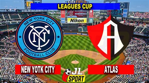 New York City Vs Atlas En Vivo Leagues CUP 2023 Partido Narrado YouTube