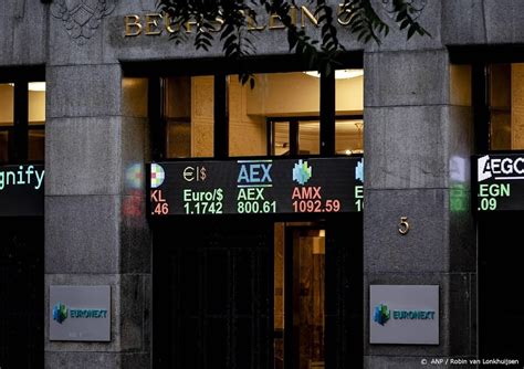 Aex Index Voor Het Eerst Sinds Begin Boven Punten