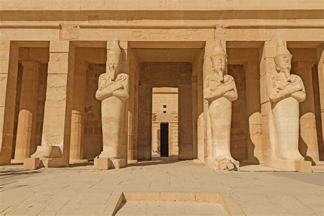 Entrance To Mortuary Temple Of Hatshepsut Photograph By Jaroslav Frank