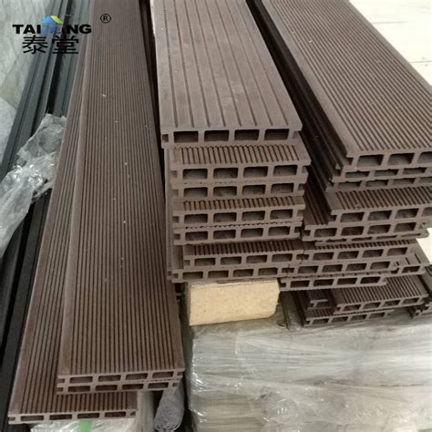 WPC 3D Embossed Wood Plastic Composite Outdoor WPC Composite Decking