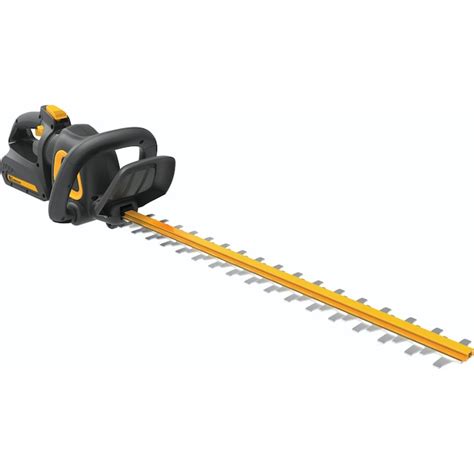 Poulan Pro Ppb40ht 40 Volt 24 In Dual Cordless Electric Hedge Trimmer Battery Included And