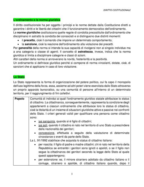 Forme Di Stato E Forme Di Governo L Ordinamento E La Norma Giuridica