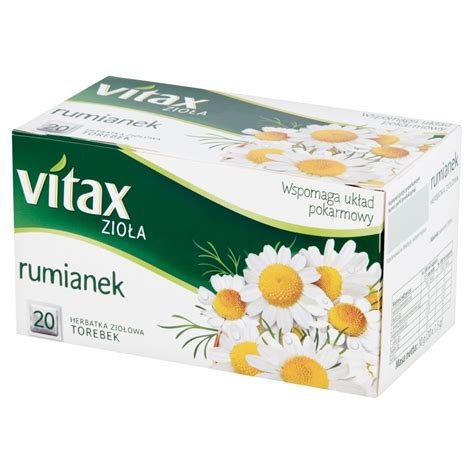 Vitax Zio A Herbatka Zio Owa Rumianek G X G Zakupy Online