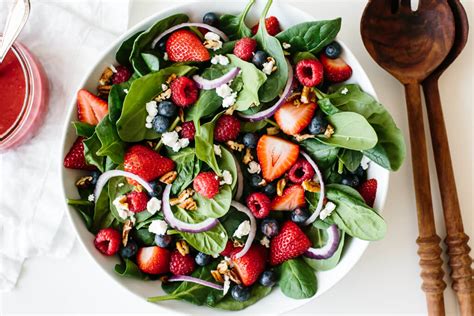 Spinach Berry Salad