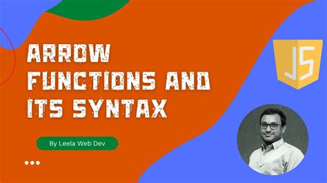 Arrow Functions And Its Syntax In Ecmascript Role Of This Keyword In