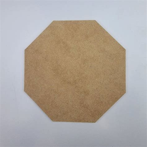 8 Octagon Unfinished Mdf Art Shape By Build A Cross