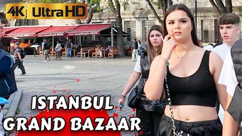 Grand Bazaar kapalı Çarşı City Center Istanbul 2024 Türkiye Walking