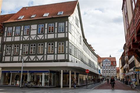 Goettingen, Germany - September 14, 2015: City Hall Square in ...