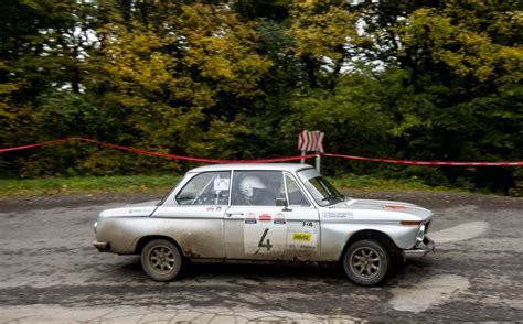 BMW 2002 Ti RAllye Fotografiert Auf Dem 49 Mecsek Rallye Oktober