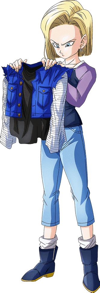 Android 18 Dbs Render By Zanninrenders On Deviantart