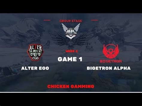 Bigetron Alpha Vs Alter Ego Game Regular Season Mpl Id S Youtube