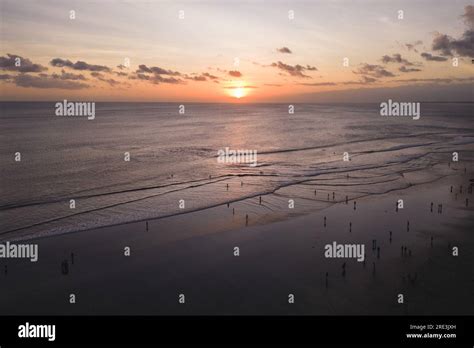 Aerial view of kuta beach at Badung Regency, southern Bali, Indonesia Stock Photo - Alamy