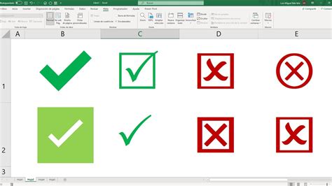 Como poner Check o símbolo de palomita en Excel 2025 Hacerlo Como