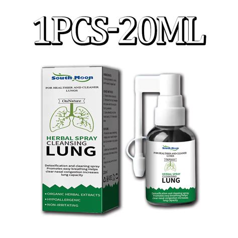 South Moon Clear Lung Nasal Spray Herbal Repair Spray Lung Protection