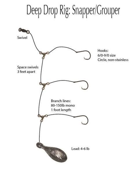 Chicken Rigs For Snapper And Grouper Double Threat Charters