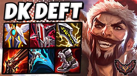 DK Deft Draven Vs Aphelios ADC Patch 12 23 Korea Grandmaster YouTube