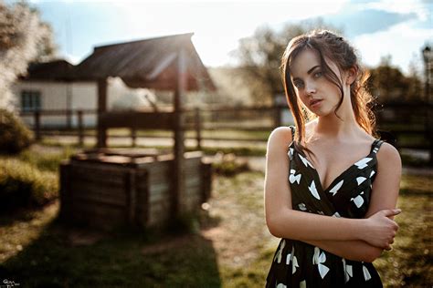 Fondos De Pantalla Mujeres Al Aire Libre Mujer Modelo Vestido