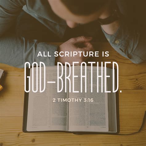 All Scripture is God-breathed. - 2 Timothy 3:16 - Sunday Social