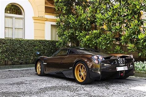 Pagani Huayra Painted In Brown Metallic W Exposed Carbon Fiber Photo