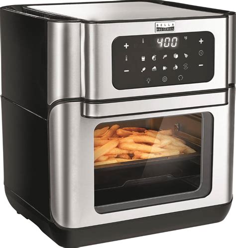 Best Buy Bella Pro Series 105 Qt Digital Air Fryer Blackstainless